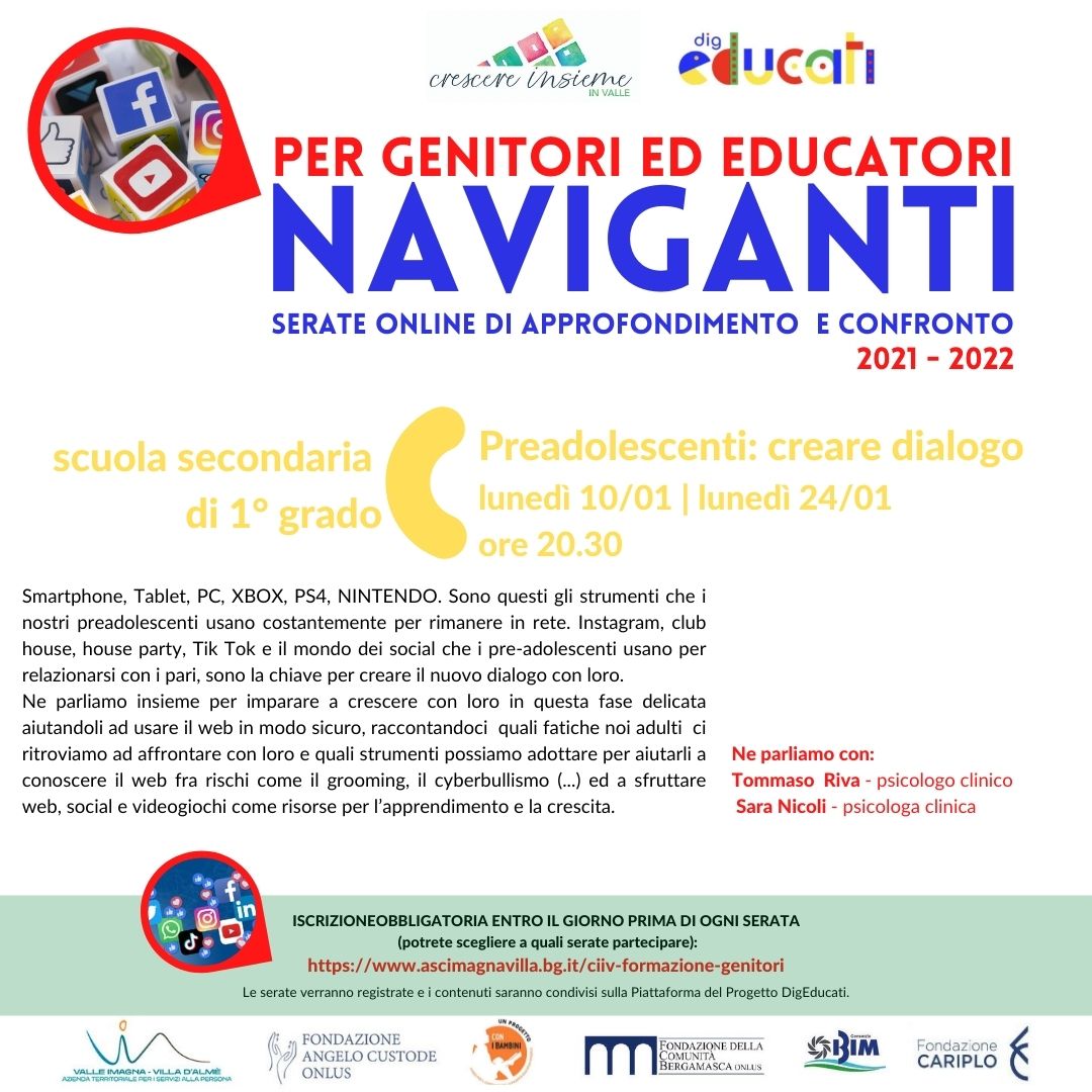 Naviganti – Preadolescenti